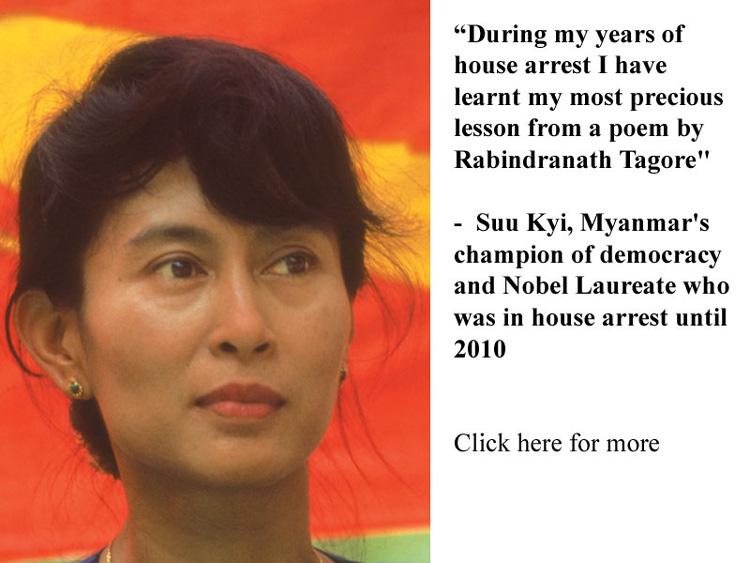 On Tagore: Aung San Suu Kyi