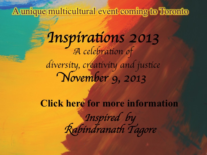 Inspirations 2013: a unique multicultural event coming to Toronto